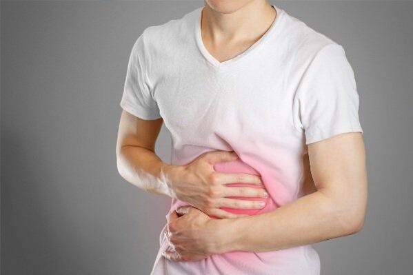 Dor abdominal com amebíase